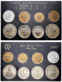 rocznikowy zestaw monet obiegowych 1988, Warszaw