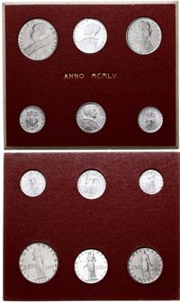 Watykan (Państwo Kościelne), lot monet, 1952 (XIV rok pontyfikatu), 1953 (XV rok
