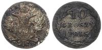Polska, 10 groszy, 1822 IB