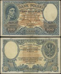 100 złotych 28.02.1919, seria B, numeracja 00805