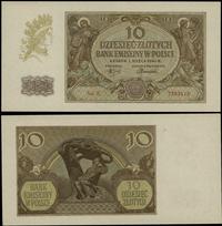 10 złotych 1.03.1940, seria E, numeracja 7393418