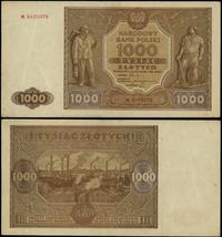 1.000 złotych 15.01.1946, seria N, numeracja 610