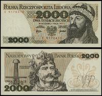 2.000 złotych 1.05.1977, seria E, numeracja 9170