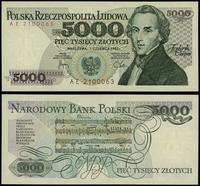 5.000 złotych 1.06.1982, seria AE, numeracja 210