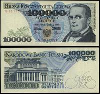 100.000 złotych 1.02.1990, seria N, numeracja 82