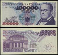 100.000 złotych 16.11.1993, seria F, numeracja 3