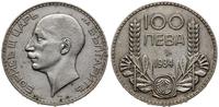 100 lewa 1934, Sofia, srebro próby 500, 19.98 g,