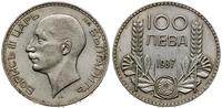 100 lewa 1937, Sofia, srebro próby 500, 20.14 g,