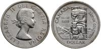1 dolar 1958, Ottawa, 100. lecie stanu Kolumbia 
