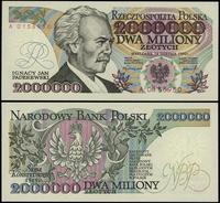 2.000.000 złotych 14.08.1992, sreia A, numeracja