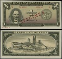 1 peso 1975, seria K, numeracja 000000, nadruk S
