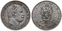 Niemcy, 2 marki, 1884 A