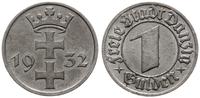 1 gulden 1932, Berlin, herb Gdańska, AKS 15, CNG