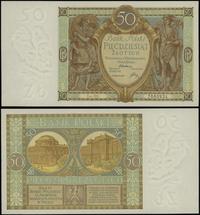 50 złotych 1.09.1929, seria DU, numeracja 788092