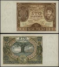 100 złotych 2.06.1932, seria AO, numeracja 33745