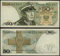 50 złotych 9.05.1975, seria F, numeracja 3766551