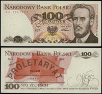 100 złotych 15.01.1975, seria AA, numeracja 2961