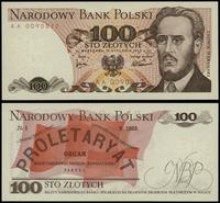 100 złotych 15.01.1975, seria AA, numeracja 0090