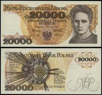 20.000 złotych 1.02.1989, seria T, numeracja 110