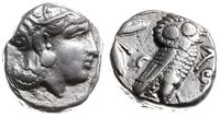 tetradrachma IV-III w. pne, Aw: Głowa Ateny w he