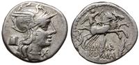 Republika Rzymska, denar, 134 pne