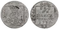 grosz srebrny 1779 EB, Warszawa, rzadki rocznik,