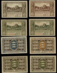 Prusy Wschodnie, zestaw: 10, 20 i 2 x 50 fenigów, 11.07.1920