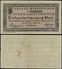 100.000 marek 11.09.1923, numeracja 98135, liczn