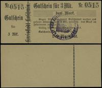 Wielkopolska, bon na 3 marki, ważny od 8.09.1914 do 31.12.1914