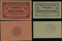 Wielkopolska, zestaw: 25 i 50 fenigów, bez daty (1917)