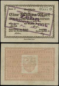 Brandenburgia, 10 miliardów marek na banknocie 1 milion marek, 13.08.1923