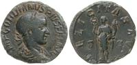 sestercja 238-244, Rzym, Aw: Popiersie cesarza w