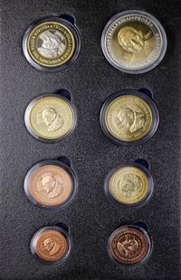 Watykan (Państwo Kościelne), zestaw 8 próbnych monet, 2007