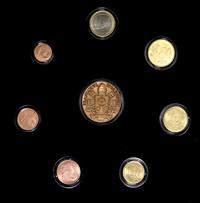 Watykan (Państwo Kościelne), zestaw 7 monet i medalu, 2014