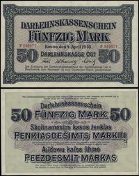 50 marek 4.04.1918, seria F, numeracja 349577, p