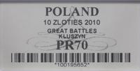 Polska, 10 złotych, 2010