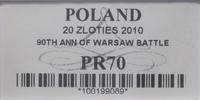 Polska, 20 złotych, 2010