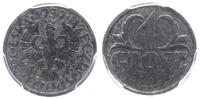 1 grosz 1939, Warszawa, cynk, piękna moneta w pu