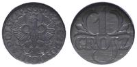 1 grosz 1939, Warszawa, cynk, piękna moneta w pu
