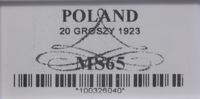 Polska, 20 groszy, 1923