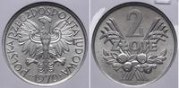 2 złote 1970, Warszawa, pięknie zachowana moneta