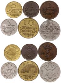 zestaw 6 monet, w skład zestawu wchodza monety: 