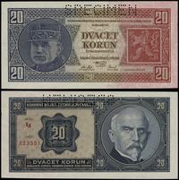 20 koron 1.10.1926, seria Ig, numeracja 223551 p