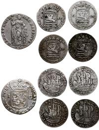 zestaw 5 monet, w skład zestawu wchodzą: 6 stuiv