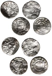 Niemcy, zestaw 4 denarów krzyżowych, X/XI w.