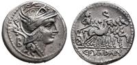 denar 101 pne, Rzym, Aw: Głowa Romy w prawo, w l