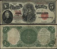 5 dolarów 1907, seria K68828249, podpisy: Speelm