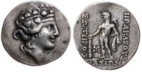 tetradrachma po 146 pne, Aw: Głowa Dionizosa w w