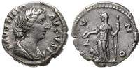 denar 161-175, Rzym, Aw: Popiersie cesarzowej w 