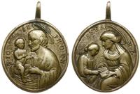 medalik religijny z uszkiem XVIII w., Aw: Św. Jó